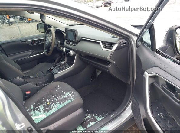 2T3H1RFV9LC073974 2020 TOYOTA RAV4 Silver Front interior view