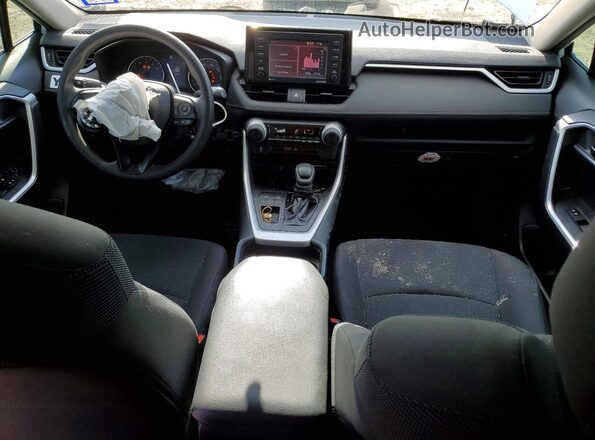 2T3H1RFV9LW098386 2020 TOYOTA RAV4 Белый Вид панели приборов