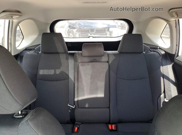 2T3H1RFV9LW098386 2020 TOYOTA RAV4 White უკანა სავარძლების ხედი