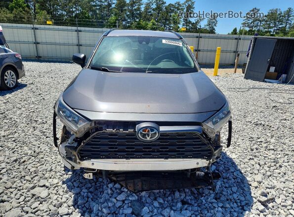 2T3H1RFV9MW109694 2021 TOYOTA RAV4 Gray Դիմացի տեսք