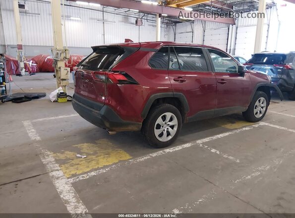 2T3H1RFV9PW274794 2023 TOYOTA RAV4 Maroon Задня права чверть
