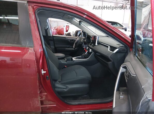 2T3H1RFV9PW274794 2023 TOYOTA RAV4 Maroon Вид салону спереду