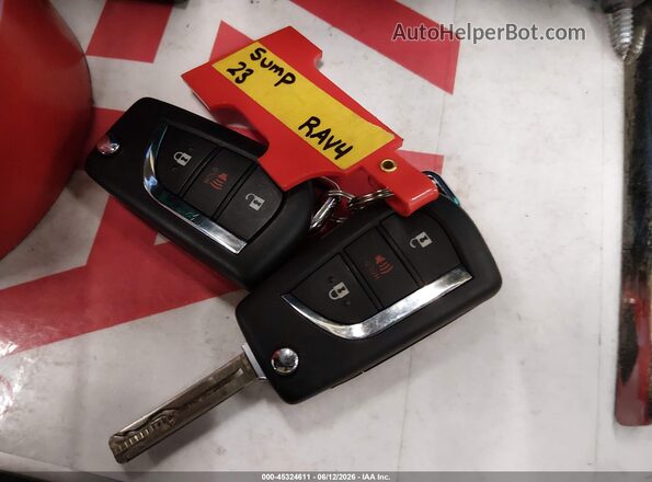 2T3H1RFV9PW274794 2023 TOYOTA RAV4 Maroon Вид панелі приладів