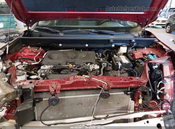 2T3H1RFV9PW274794 2023 TOYOTA RAV4 Maroon Вид ззаду