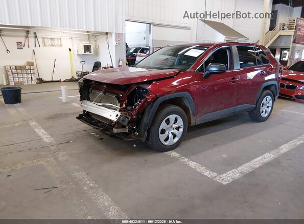 2T3H1RFV9PW274794 2023 TOYOTA RAV4 Maroon Передня ліва чверть