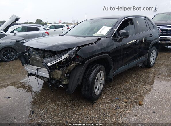 2T3H1RFV9PW294253 2023 TOYOTA RAV4 Черный Передняя левая четверть