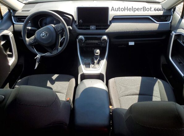 2T3H1RFV9RW307344 2024 TOYOTA RAV4 White Առջևի վահանակի տեսք