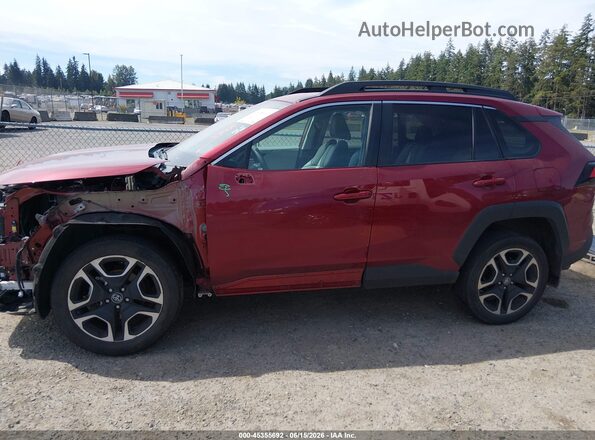 2T3J1RFV0KW035516 2019 TOYOTA RAV4 Burgundy 
