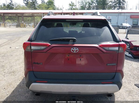 2T3J1RFV0KW035516 2019 TOYOTA RAV4 Burgundy 