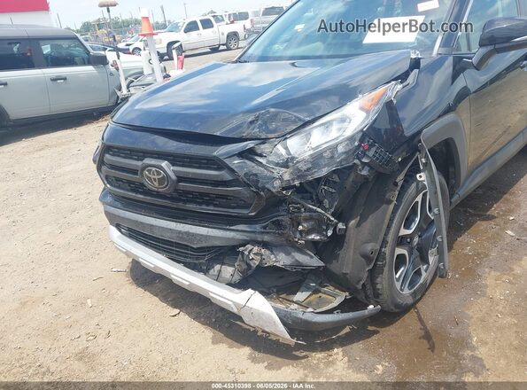 2T3J1RFV0LC100545 2020 TOYOTA RAV4 Black Front view