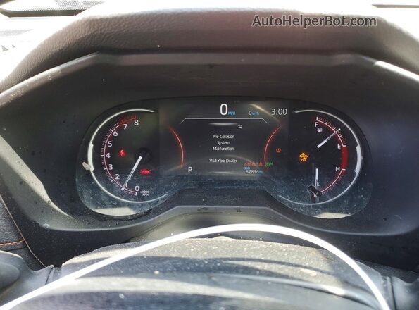 2T3J1RFV0MW193857 2021 TOYOTA RAV4 Black Սարքավորումների վահանակի տեսք