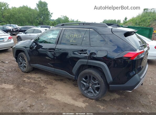 2T3J1RFV2NW266518 2022 TOYOTA RAV4 Black Rear left