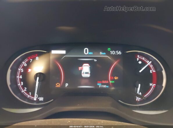 2T3J1RFV2RW458981 2024 TOYOTA RAV4 White Widok tylnych siedzeń