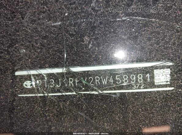 2T3J1RFV2RW458981 2024 TOYOTA RAV4 White Widok komory silnika
