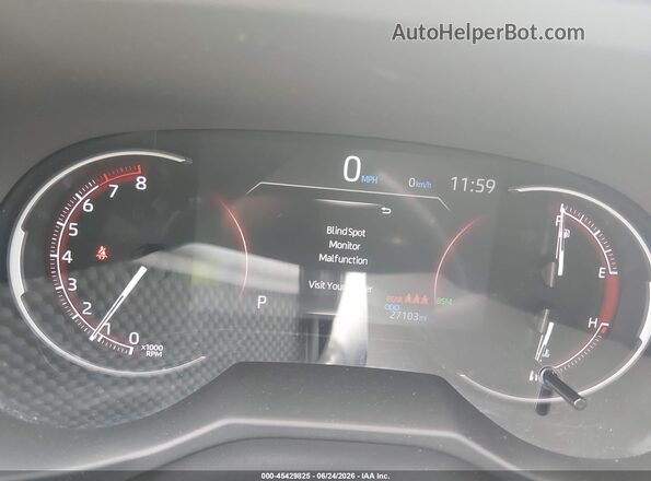 2T3J1RFV3RW462070 2024 TOYOTA RAV4 White Вид задніх сидінь
