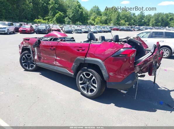 2T3J1RFV4KC032796 2019 TOYOTA RAV4 Red Հետևի ձախ
