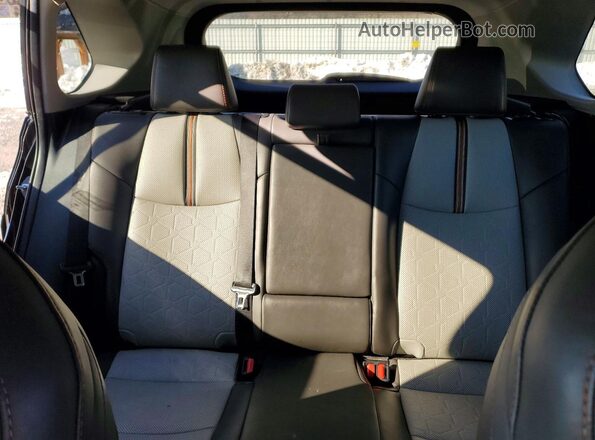 2T3J1RFV4KW032280 2019 TOYOTA RAV4 Black Հետևի նստատեղերի տեսք