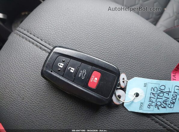 2T3J1RFV4LC063693 2020 TOYOTA RAV4 Серый Вид панели приборов