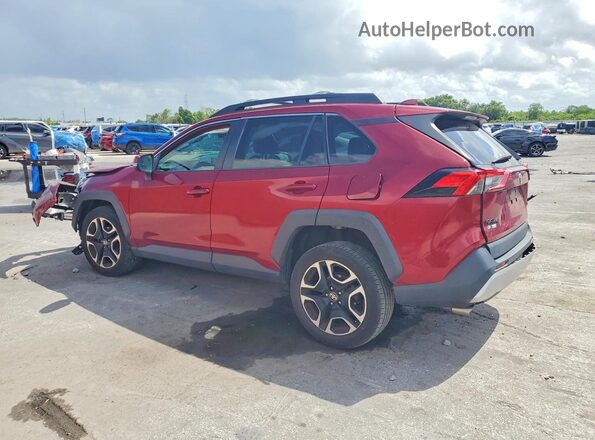 2T3J1RFV4MW247614 2021 TOYOTA RAV4 Red Rear left
