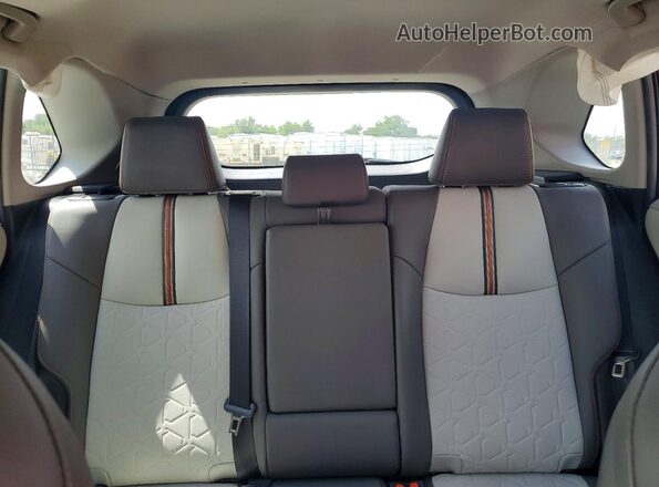 2T3J1RFV4MW247614 2021 TOYOTA RAV4 Red Rear seats view