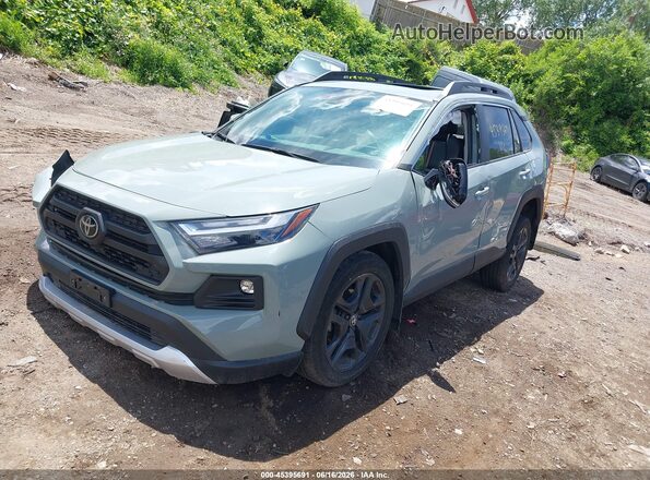 2T3J1RFV4NW318182 2022 TOYOTA RAV4 Серый Передняя левая четверть