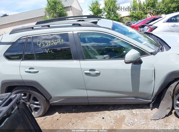 2T3J1RFV4NW318182 2022 TOYOTA RAV4 Серый Вид задней части салона