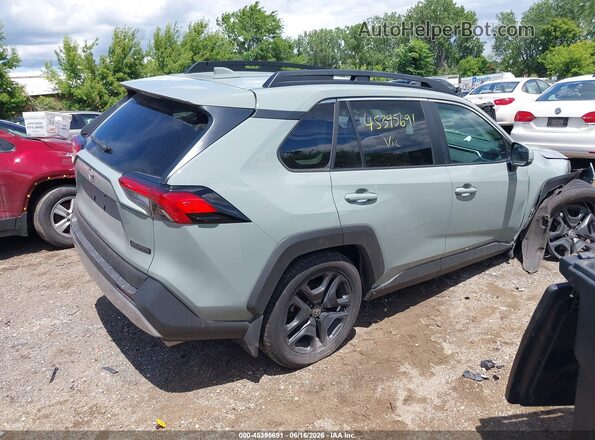 2T3J1RFV4NW318182 2022 TOYOTA RAV4 Серый Задняя правая четверть