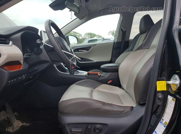 2T3J1RFV5KC034931 2019 TOYOTA RAV4 Black Widok wnętrza z przodu