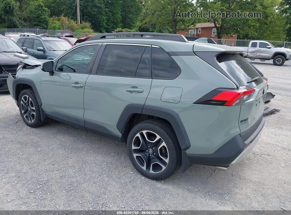 2T3J1RFV5KW022020 2019 TOYOTA RAV4 Green უკანა მარცხენა