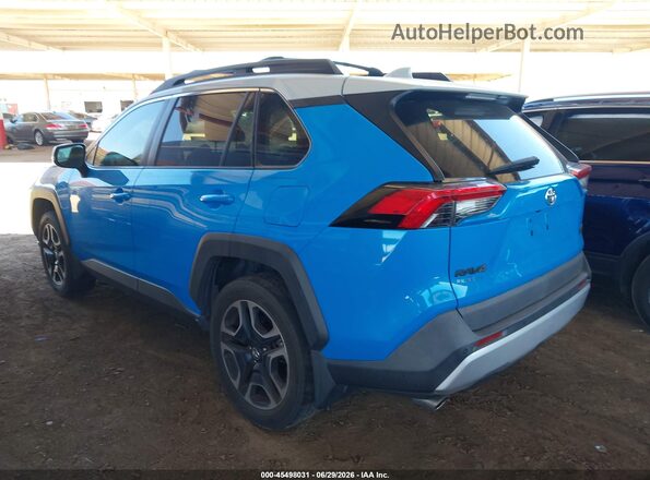 2T3J1RFV6KC030189 2019 TOYOTA RAV4 Blue Հետևի ձախ