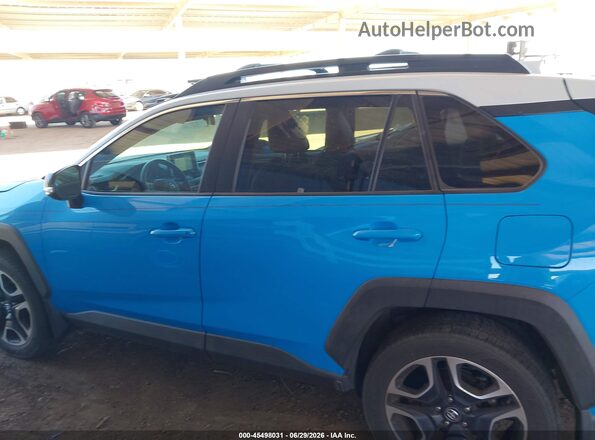 2T3J1RFV6KC030189 2019 TOYOTA RAV4 Blue Սալոնի 360 աստիճան տեսք