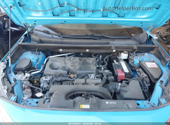 2T3J1RFV6KC030189 2019 TOYOTA RAV4 Blue Հետևի տեսք