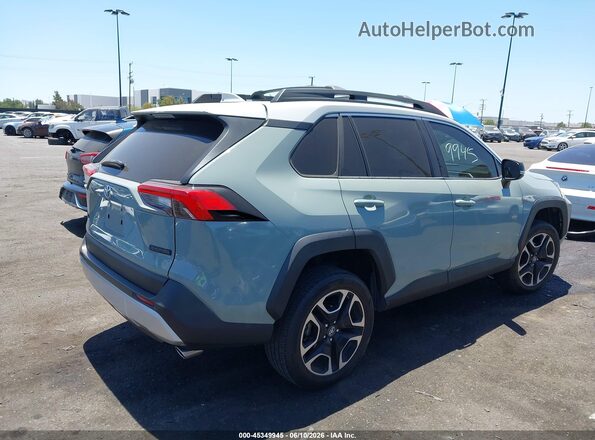 2T3J1RFV6KC055688 2019 TOYOTA RAV4 Gray Rear right