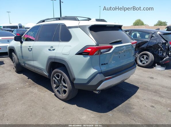 2T3J1RFV6KC055688 2019 TOYOTA RAV4 Gray Rear left