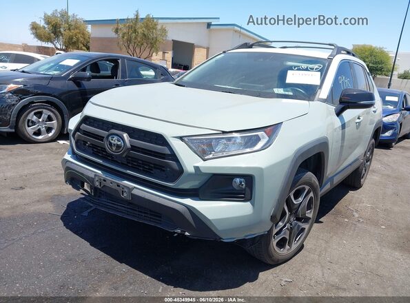 2T3J1RFV6KC055688 2019 TOYOTA RAV4 Gray Front left