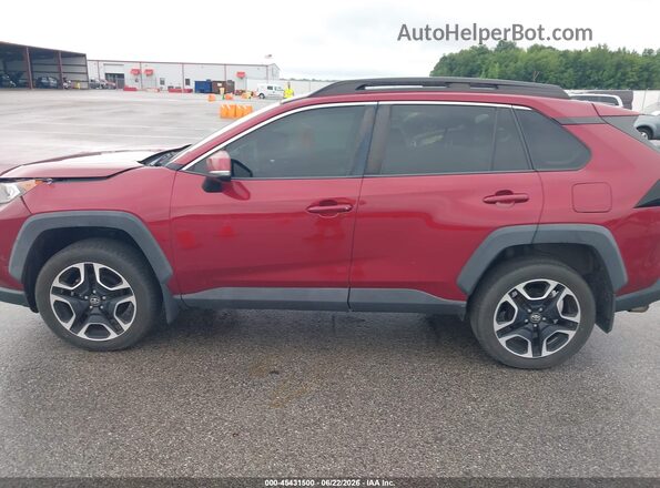 2T3J1RFV6KW004724 2019 TOYOTA RAV4 Красный Панорамный вид салона 360°
