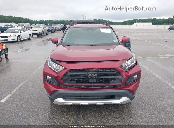 2T3J1RFV6KW004724 2019 TOYOTA RAV4 Красный Вид щитка приборов