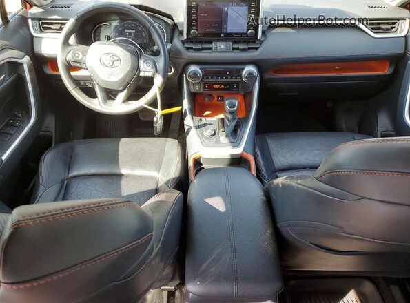 2T3J1RFV6KW034192 2019 TOYOTA RAV4 Бордовый Вид панели приборов