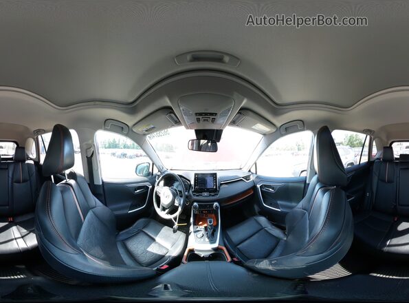 2T3J1RFV6KW034192 2019 TOYOTA RAV4 Бордовый Вид наклейки с VIN-кодом