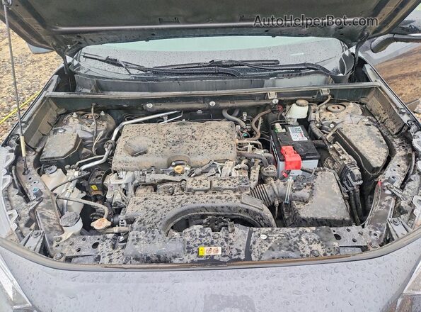 2T3J1RFV6LC084481 2020 TOYOTA RAV4 Charcoal Vista del compartimento del motor