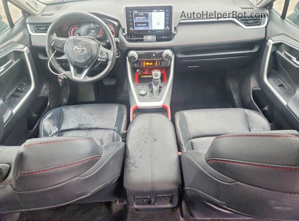 2T3J1RFV6LC084481 2020 TOYOTA RAV4 Charcoal Vista del salpicadero