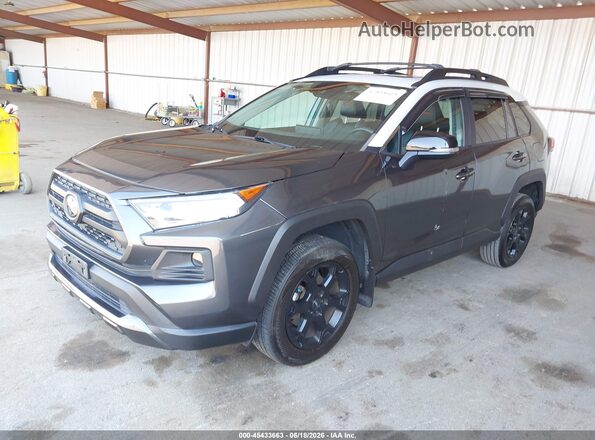 2T3J1RFV6LC112988 2020 TOYOTA RAV4 Gray Vista tres cuartos delantera izquierda
