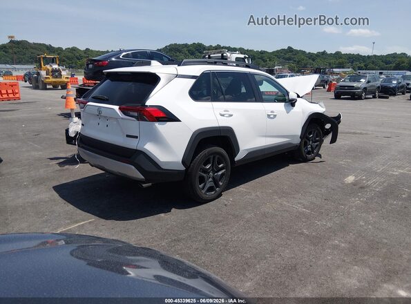 2T3J1RFV6NW285668 2022 TOYOTA RAV4 White Задня права чверть