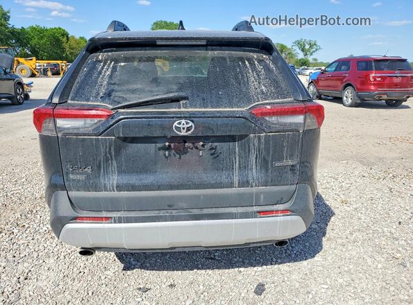 2T3J1RFV7KW033133 2019 TOYOTA RAV4 Black Հետևի տեսք