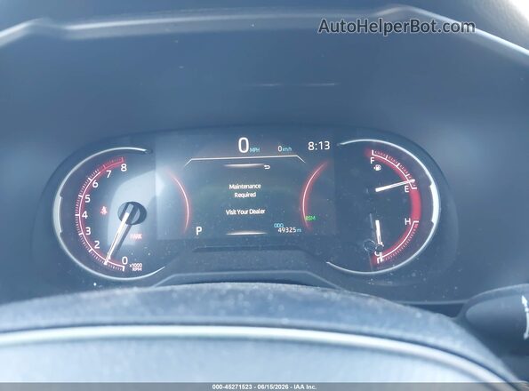 2T3J1RFV7LC111235 2020 TOYOTA RAV4 Black Հետևի նստատեղերի տեսք