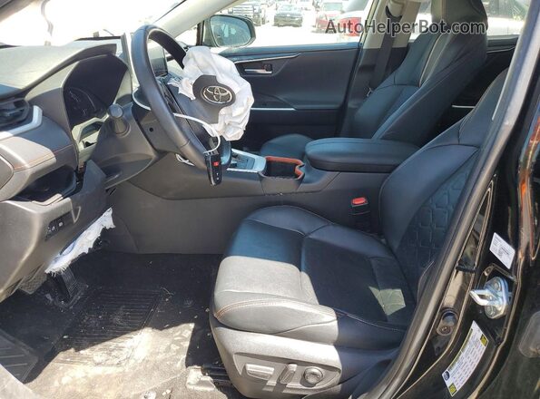 2T3J1RFV7PW375074 2023 TOYOTA RAV4 Black წინა სალონის ხედი