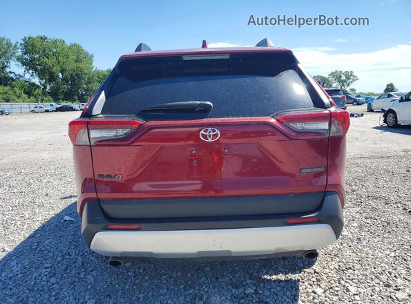 2T3J1RFV8KW021735 2019 TOYOTA RAV4 Red 