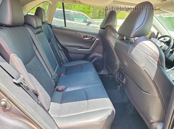 2T3J1RFV8LC075913 2020 TOYOTA RAV4 Gray Vista de los asientos traseros