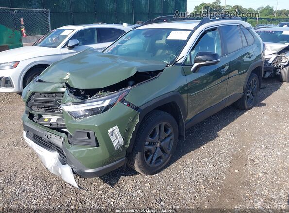 2T3J1RFV8RW469953 2024 TOYOTA RAV4 Green Передня ліва чверть