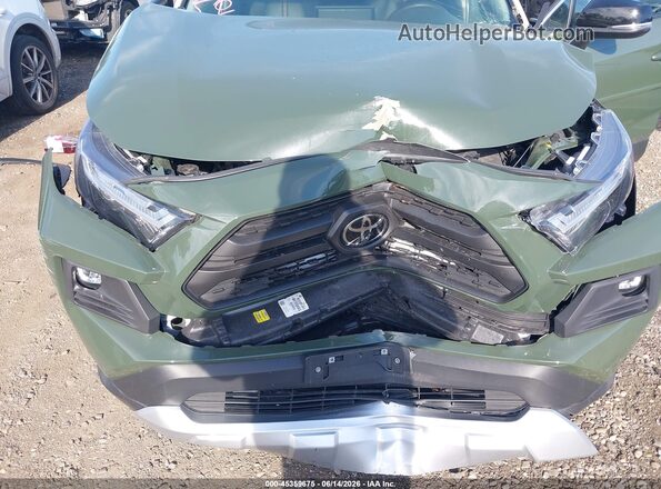 2T3J1RFV8RW469953 2024 TOYOTA RAV4 Green Вид ззаду